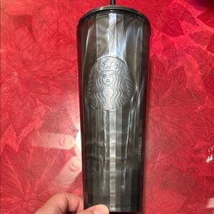 Starbucks Metallic Gray Tumbler